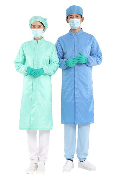 潔凈大褂（拉鏈）